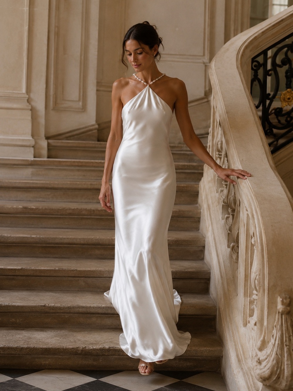 NWT Staud Cadence Dress in Pearl Size 4